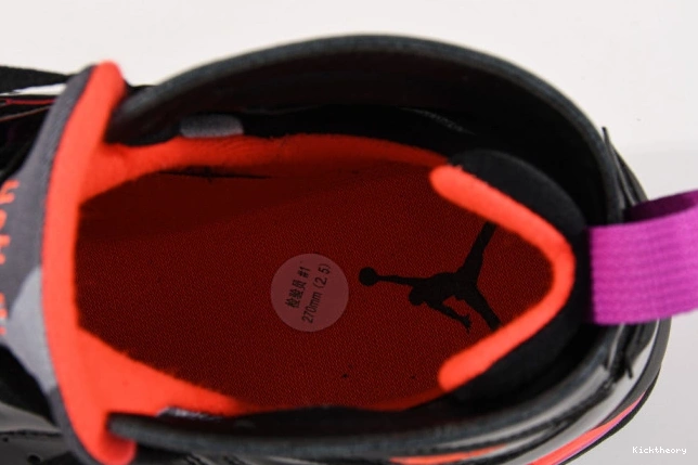 Kick Theory Retro Air Black Patent Jordan 313358-006 7 0825